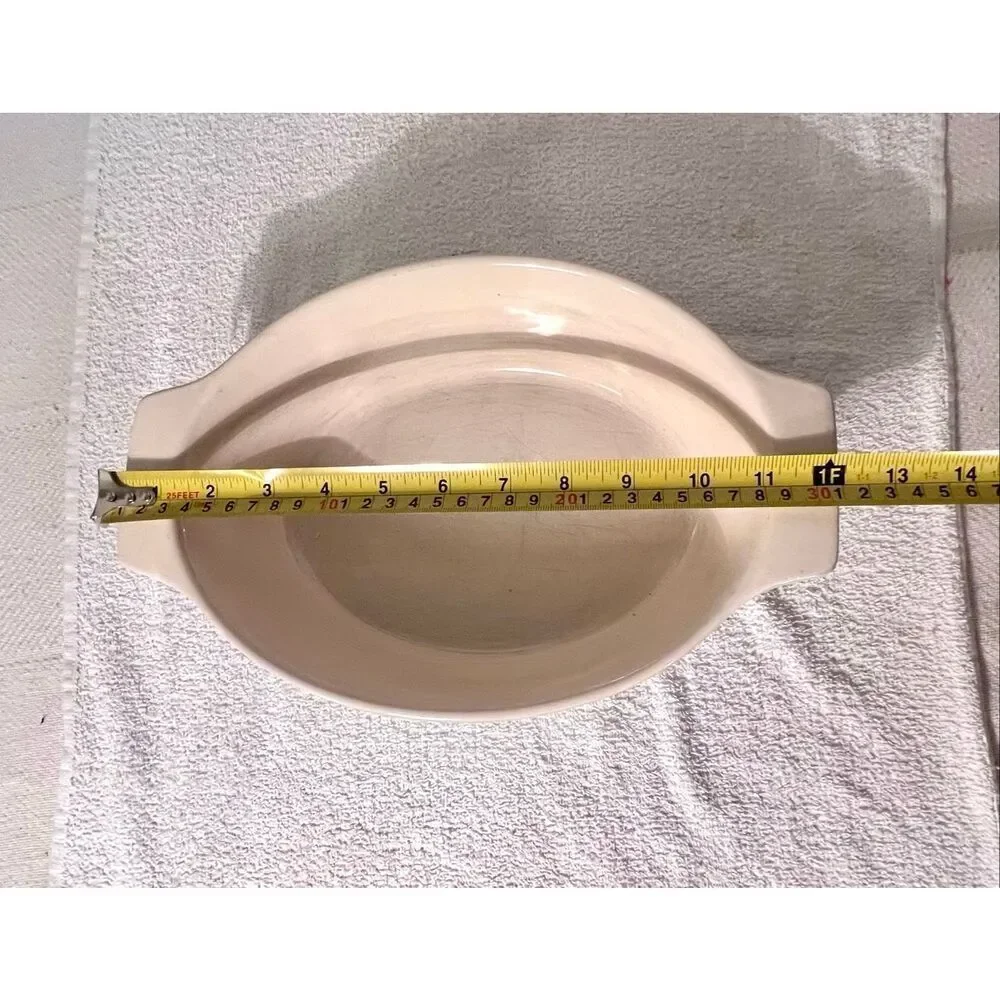 World Market Casserole Floral Oval Baking Dish Bakeware Ceramic